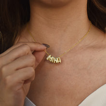Load image into Gallery viewer, Personalized 3D Letter Necklace
