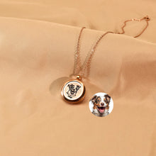 Load image into Gallery viewer, Custom Pet Fur Jewelry Keepsake Necklace
