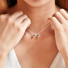 Load image into Gallery viewer, Custom Family Birthstone Necklace
