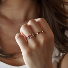 Load image into Gallery viewer, Dainty Birthstone Ring

