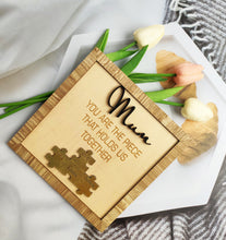 Load image into Gallery viewer, Custom Wooden Puzzle Sign
